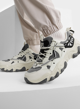 FILA/斐乐FLUID 5猫爪5代男子时尚休闲复古运动鞋F12M442115F