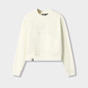 Fila/斐乐秋季新款女子户外时尚休闲运动舒适套头卫衣F11W549207F