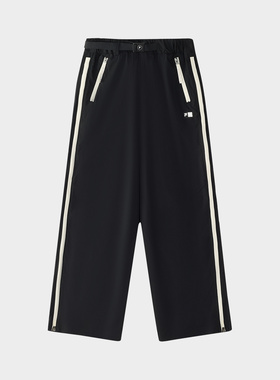 Fila/斐乐 DOE联名女子户外时尚潮流运动宽松梭织长裤T11W446803F