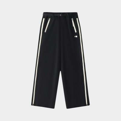 斐乐女子潮流运动宽松梭织长裤