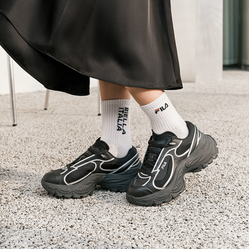 斐乐鱼刺女子时尚休闲摩登运动鞋