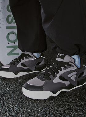 Fila/斐乐KICK II踢板鞋2代男子潮流运动滑板生活鞋T12M512902F