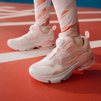 斐乐夏季新款女中大童儿童跑鞋