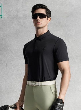 Fila/斐乐夏季新款男子户外时尚高尔夫菁英短袖POLO衫A11M535101F