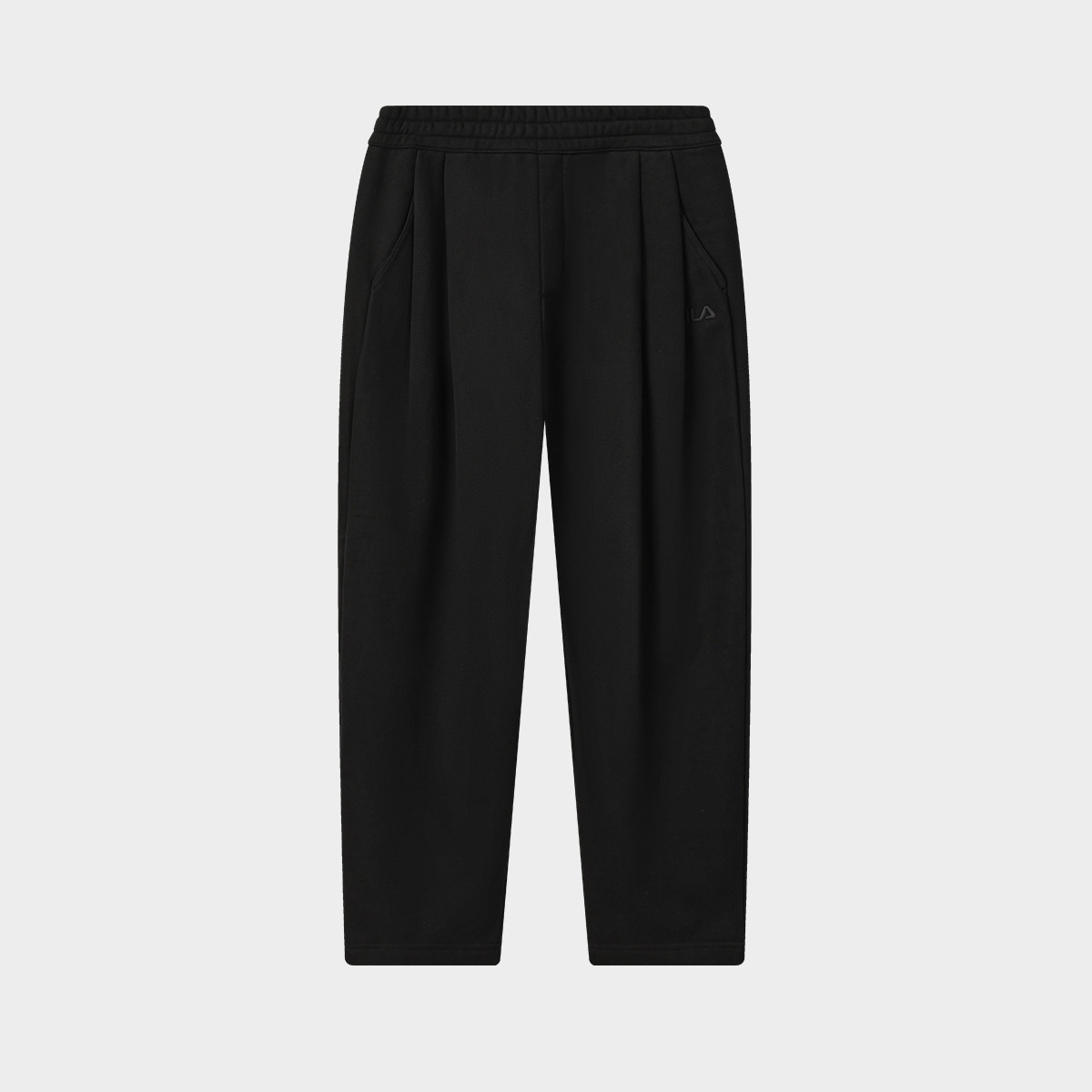 Fila/斐乐休闲裤男士时尚宽松加绒直筒舒适针织长裤F11M549605F