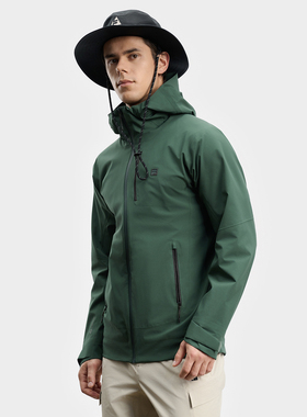 Fila/斐乐 BBC EARTH山峰茧男子三防透气户外梭织夹克A11M437701F