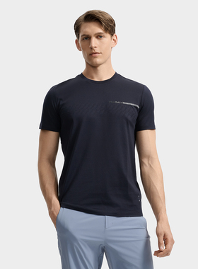 Fila/斐乐夏季新款男子户外时尚休闲运动舒适短袖T恤F11M533102F