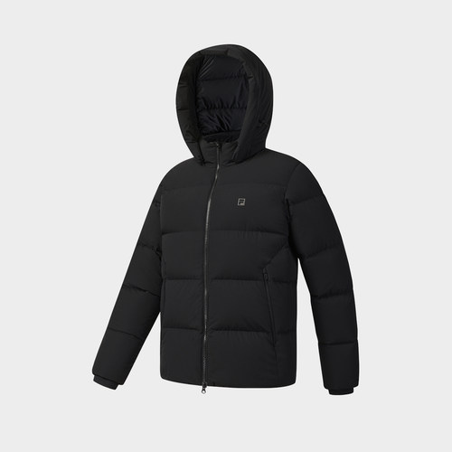 斐乐冬季男子场下健身鹅绒羽绒服