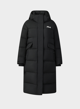 Fila/斐乐2025秋季新款女子时尚舒适休闲长羽绒服F11W549905F