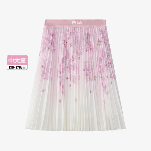 斐乐女中大童时尚生活梭织半裙