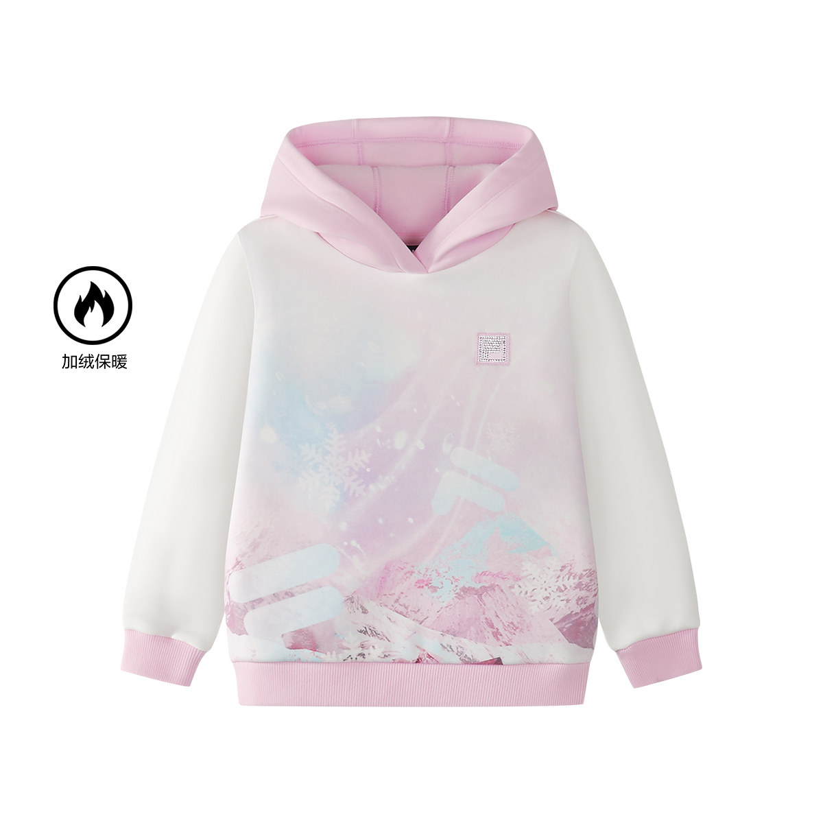 Fila/斐乐秋季新款女童户外时尚休闲运动生活连帽卫衣K11G542204F