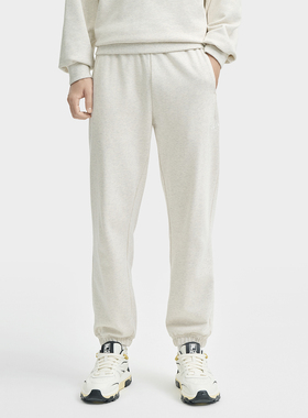 Fila/斐乐秋季新款男子户外时尚休闲舒适收口针织长裤F11M445605F