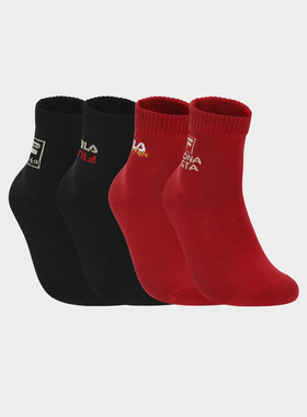 Fila/斐乐冬季新款男士户外时尚休闲运动中腰袜套装F13M613305F