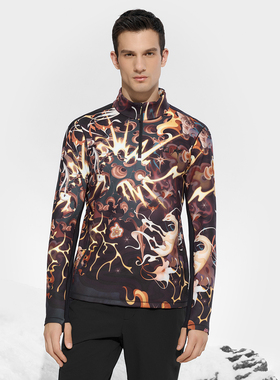 Fila/斐乐X James Jean 联名系列男子专业运动长袖T恤A11M447208F