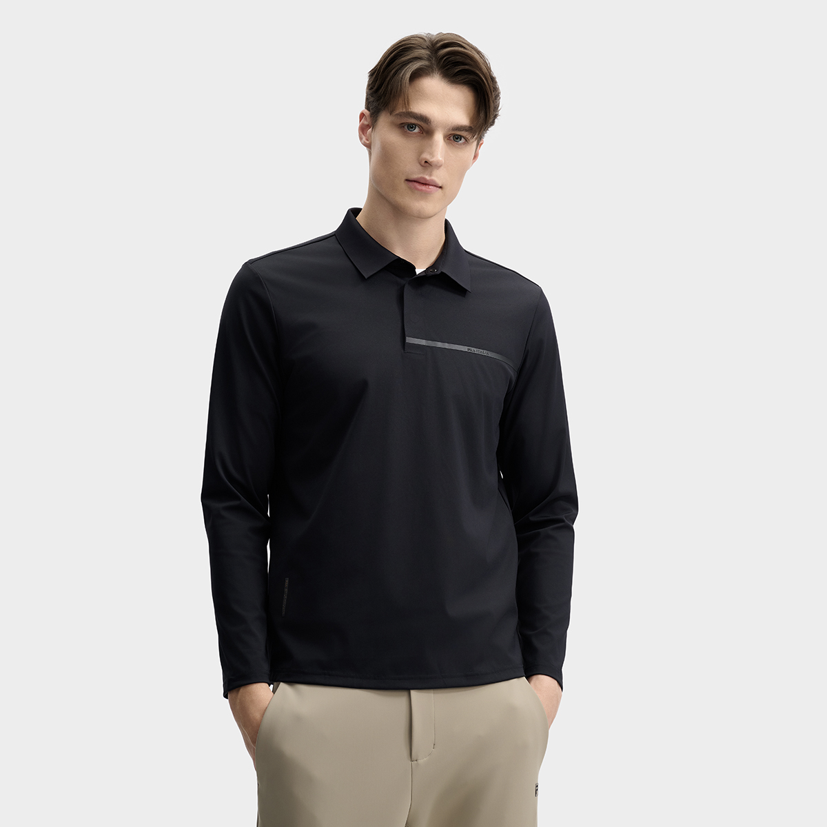 斐乐男时尚休闲抗紫外线长袖POLO