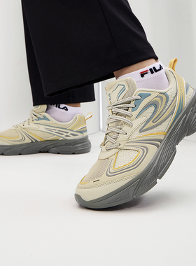 FILA/斐乐INTERUN漩流鞋女子时尚休闲复古运动鞋F12W432112F