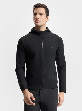 Fila/斐乐秋季新款男子户外时尚休闲场下健身针织外套A11M511505F