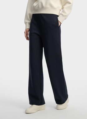 Fila/斐乐冬季新款女士户外时尚百搭休闲运动针织长裤F11W613602F