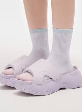 Fila/斐乐夏季新款女子户外时尚百搭舒适休闲运动拖鞋T12W521804A