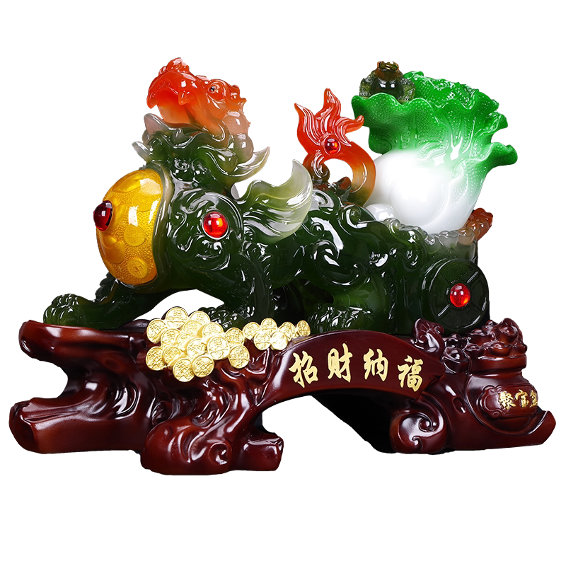 貔貅摆件风水皮丘收银台工艺礼品