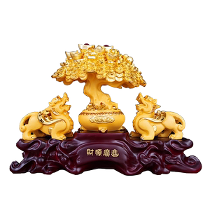 大号客厅摇钱树皮丘招财