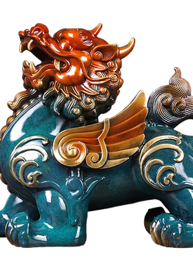 貔貅摆件商务全铜开业礼品