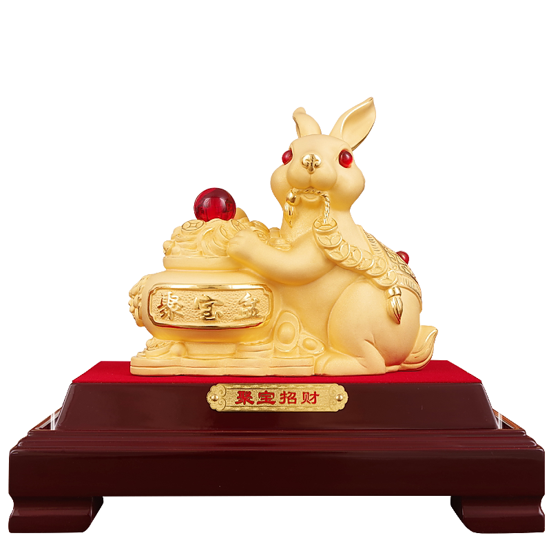 礼祥缘旗舰店绒沙金招财聚财