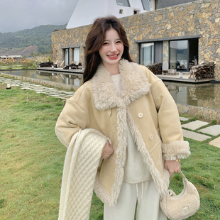 9982 皮毛一体外套2C318 P215K318 新款 2025冬装