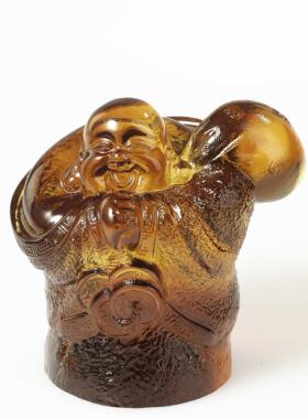 内项精品--台湾三卡宝欢喜弥勒佛像台北故宫同款同厂
