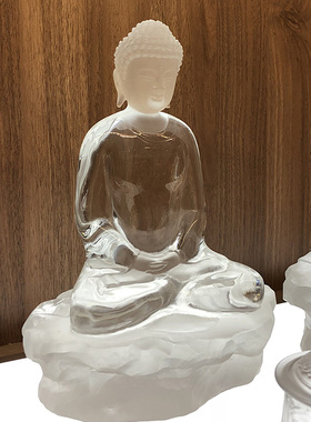 内项——古法琉璃佛宝「实相无相」释迦佛.质数堂