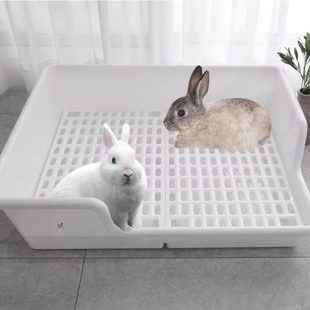 兔子厕所龙猫荷兰猪厕所超大号防掀翻防漏尿厕所安全超大号 厕所