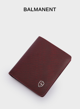 Bal Manent/巴玛特男士钱包真皮正品高档品牌实用型商务牛皮皮夹