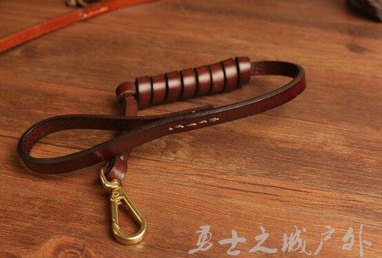 包邮全手工牛皮钥匙绳进口头层牛皮钥匙扣手包绳抢纲防丢绳