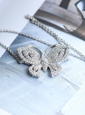 小众闪钻蝴蝶设计感可拉伸手链