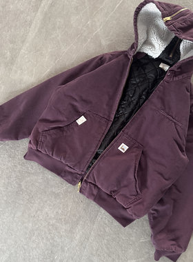 UNITELIFE25AW主线 经典J130重水洗做旧破坏N2B改良连帽棉衣外套