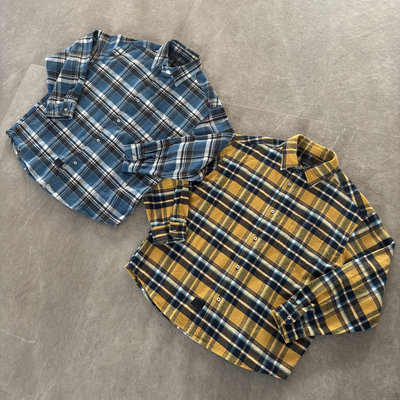 UNITELIFE25SS主线 纯棉加厚色织格纹法兰绒廓形长袖衬衫百搭