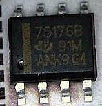 贴片 SN75176B 75176【SOP-8】差分总线收发器