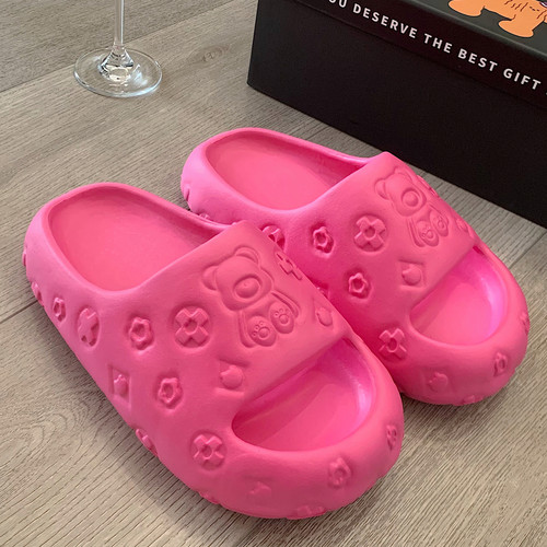 细细条EVA防滑防撞厚底凉拖鞋女