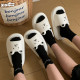 细细条 可爱小白熊凉拖男女夏外穿防滑情侣卡通抗菌防臭居家拖鞋