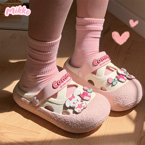 细细条Mikko联名软萌小兔凉拖女