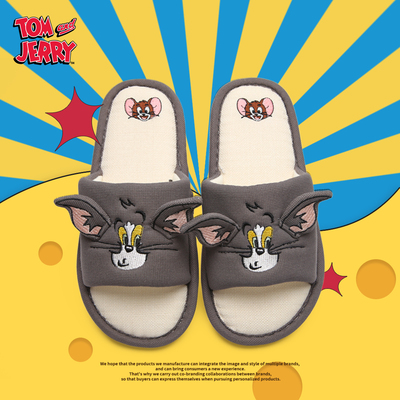 室内网红汤姆猫杰利鼠防滑地板鞋