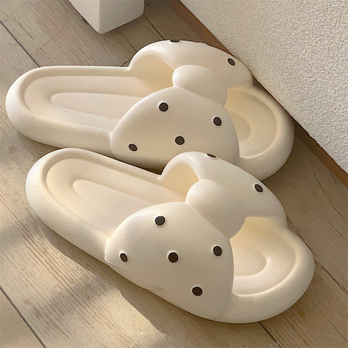 仙女风蝴蝶结细细条凉拖鞋