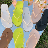 防滑洗澡果冻人字拖女夏季 沙滩鞋 休闲度假外穿夹脚凉拖鞋 细细条