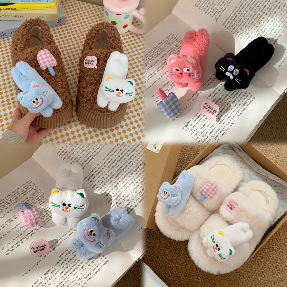 细细条 立体可爱小猫别针鞋扣ins个性趣味毛绒配饰卡通鞋子装饰品,服饰配件/皮带/帽子/围巾,鞋扣,淘宝优惠券,粉丝福利购,淘宝优惠卷