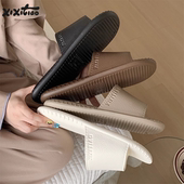 休闲防滑居家轻便软底eva凉拖鞋 男女复古皮纹情侣夏季 拖鞋 细细条