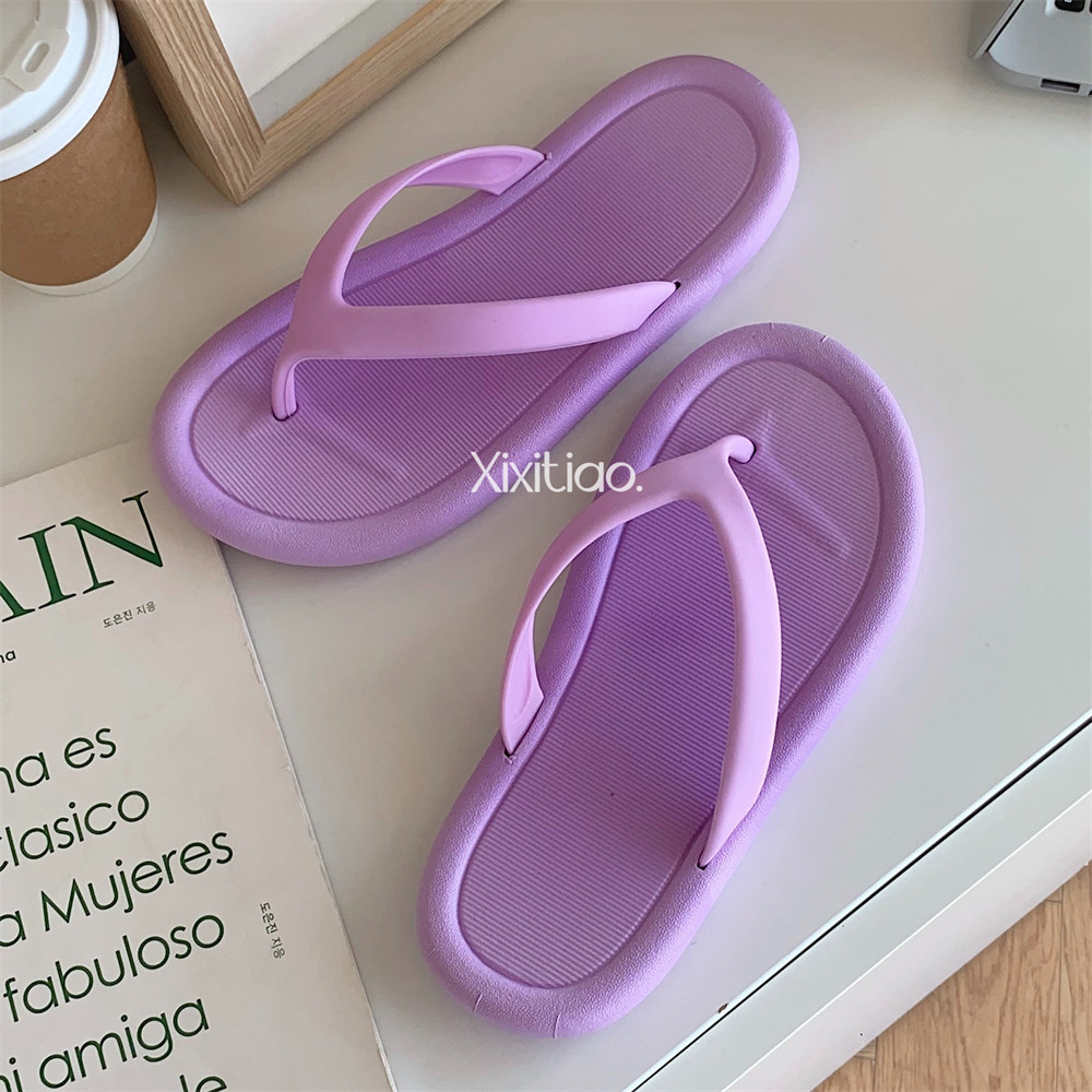 细细条 休闲平底防滑沙滩人字拖女夏季网红简约度假风夹脚凉拖鞋,女鞋,人字拖,淘宝优惠券,粉丝福利购,淘宝优惠卷