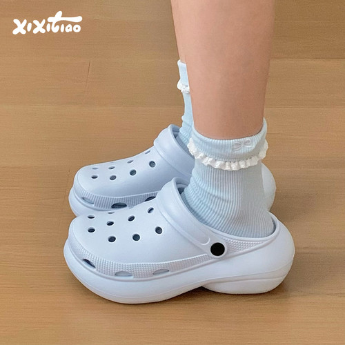 细细条时尚个性街头两穿凉拖