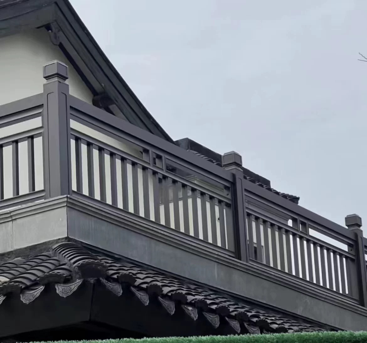 仿古铝护栏中式铝合金栏杆