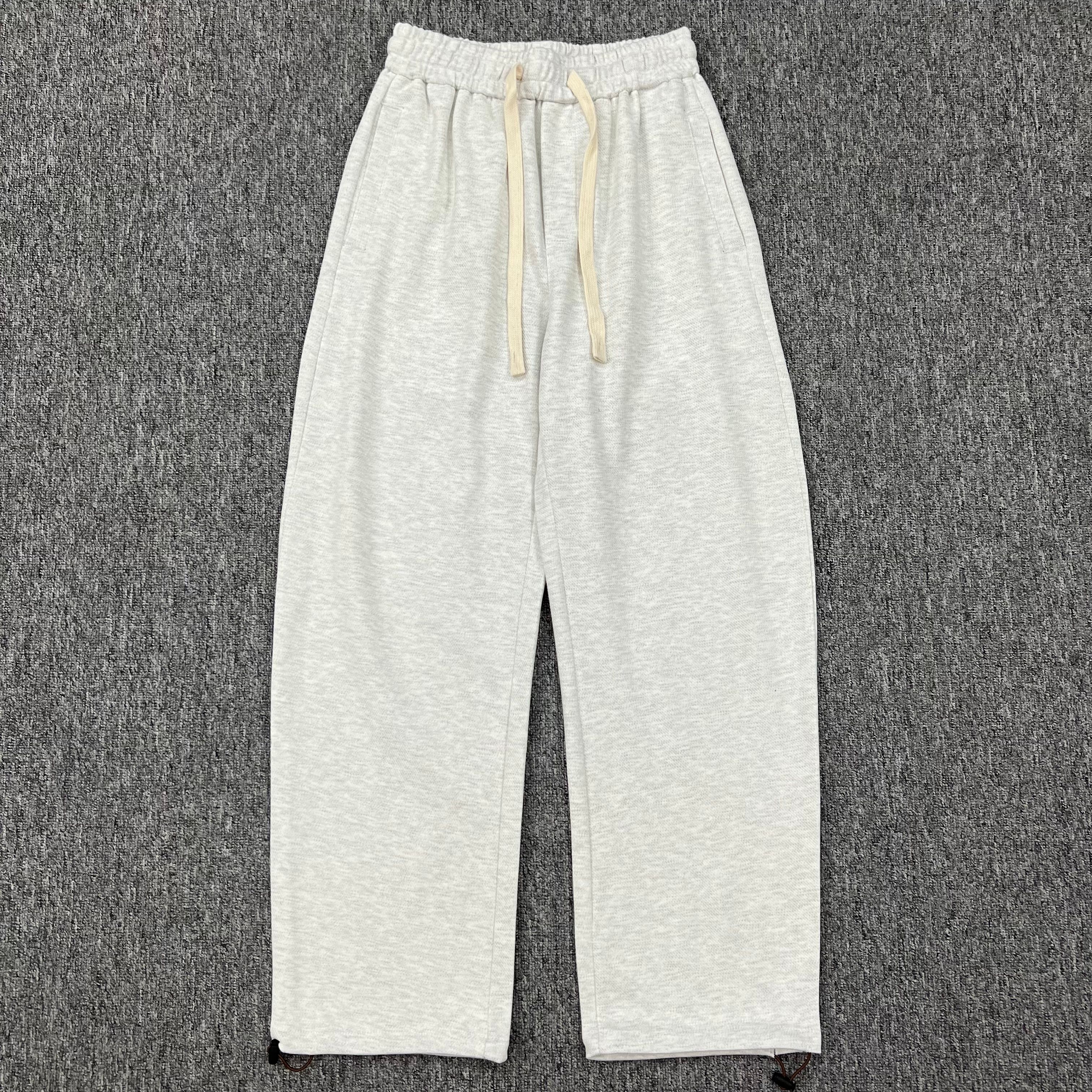 斜纹针织春秋冬长裤休闲直筒裤潮