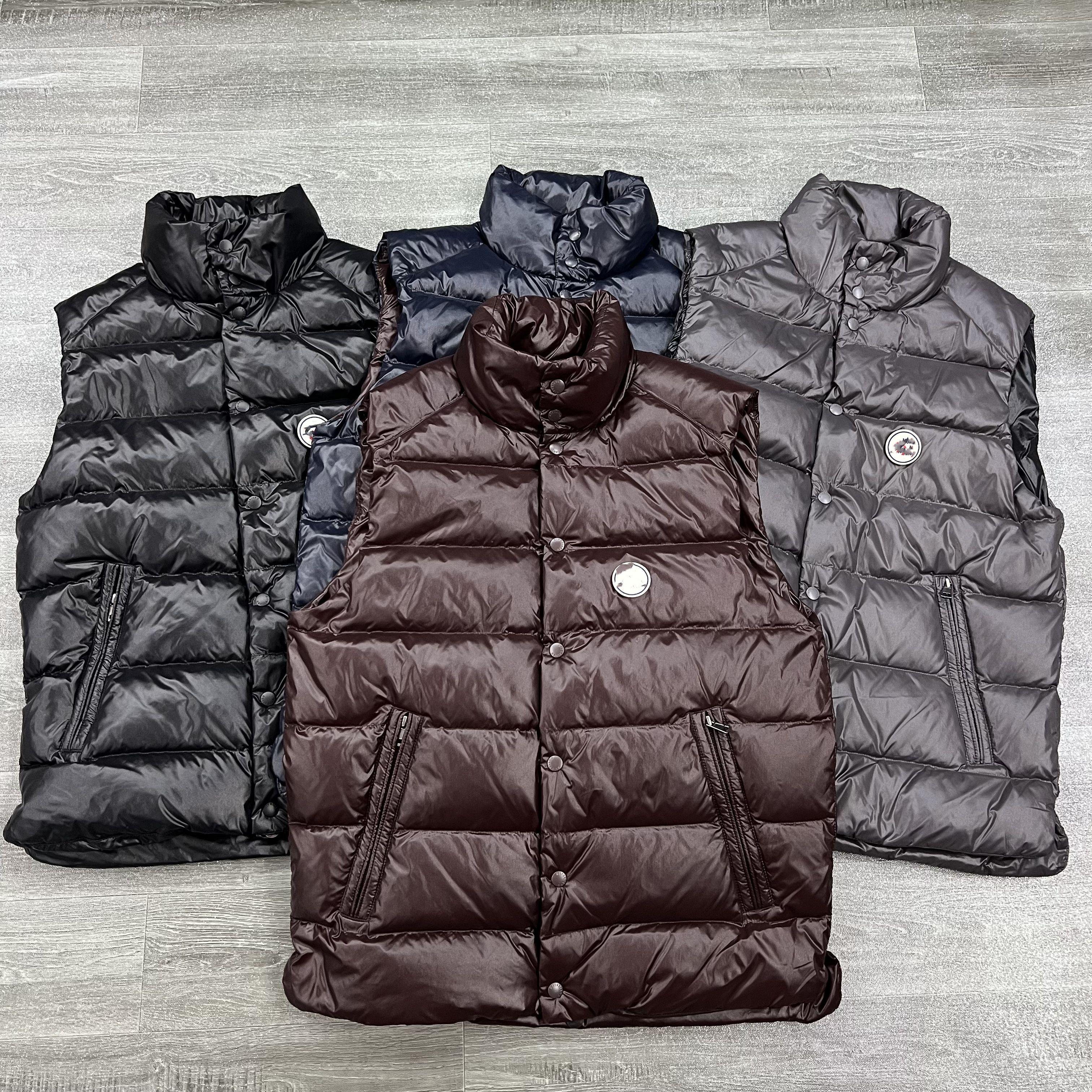 无袖羽绒背心男立领马甲羽绒服潮